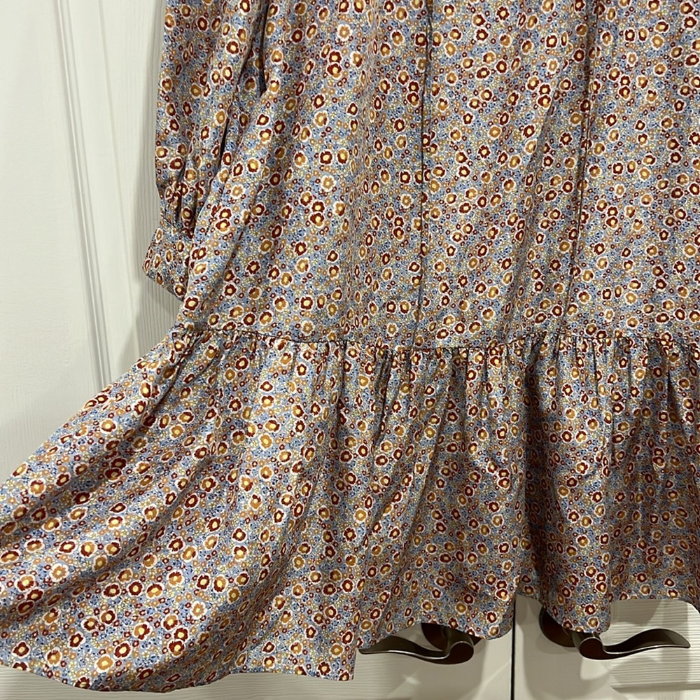 REBECCA TAYLOR Floral Silk Dress - Picture 5 of 10